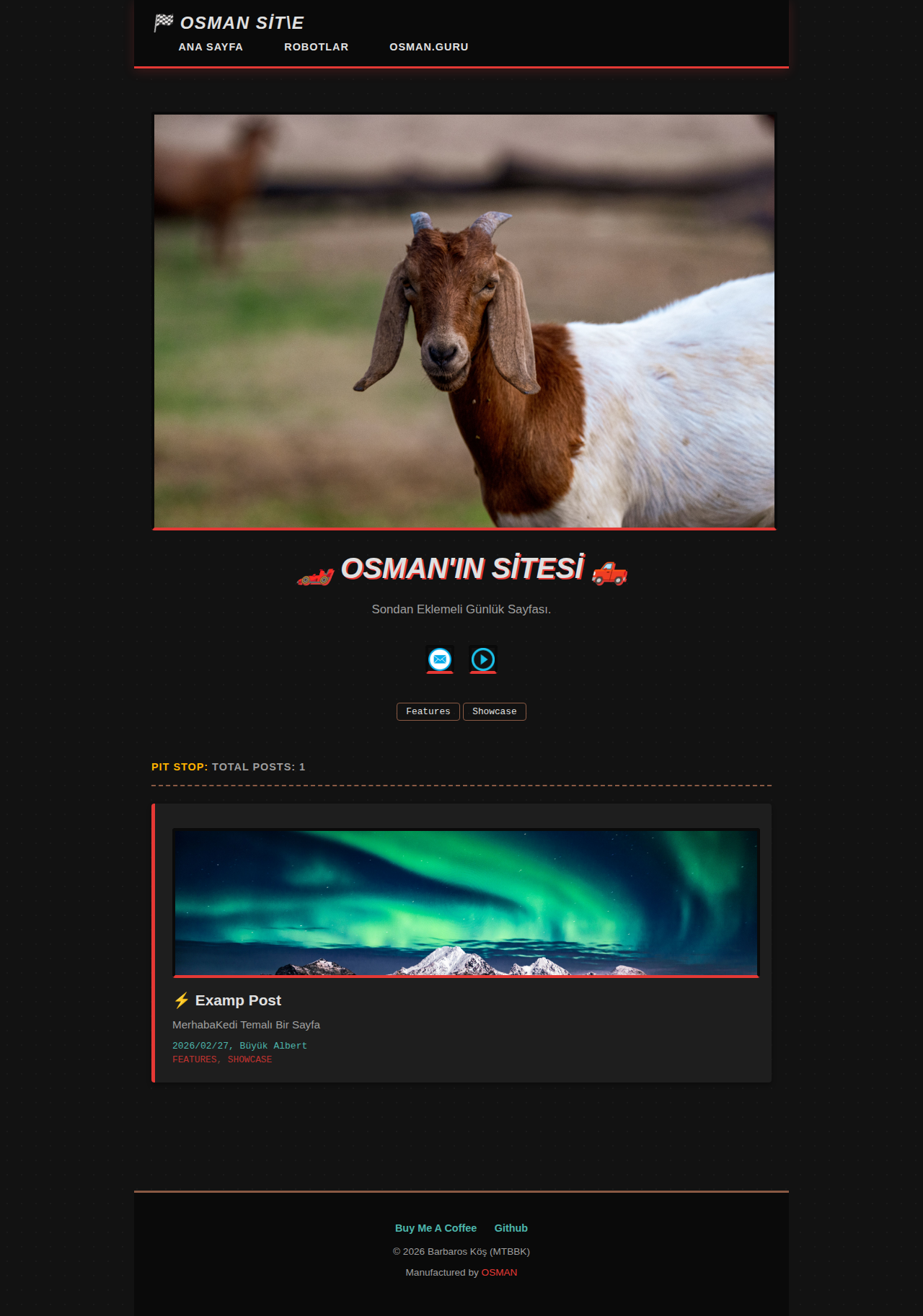 Index Page - blog Arabalar