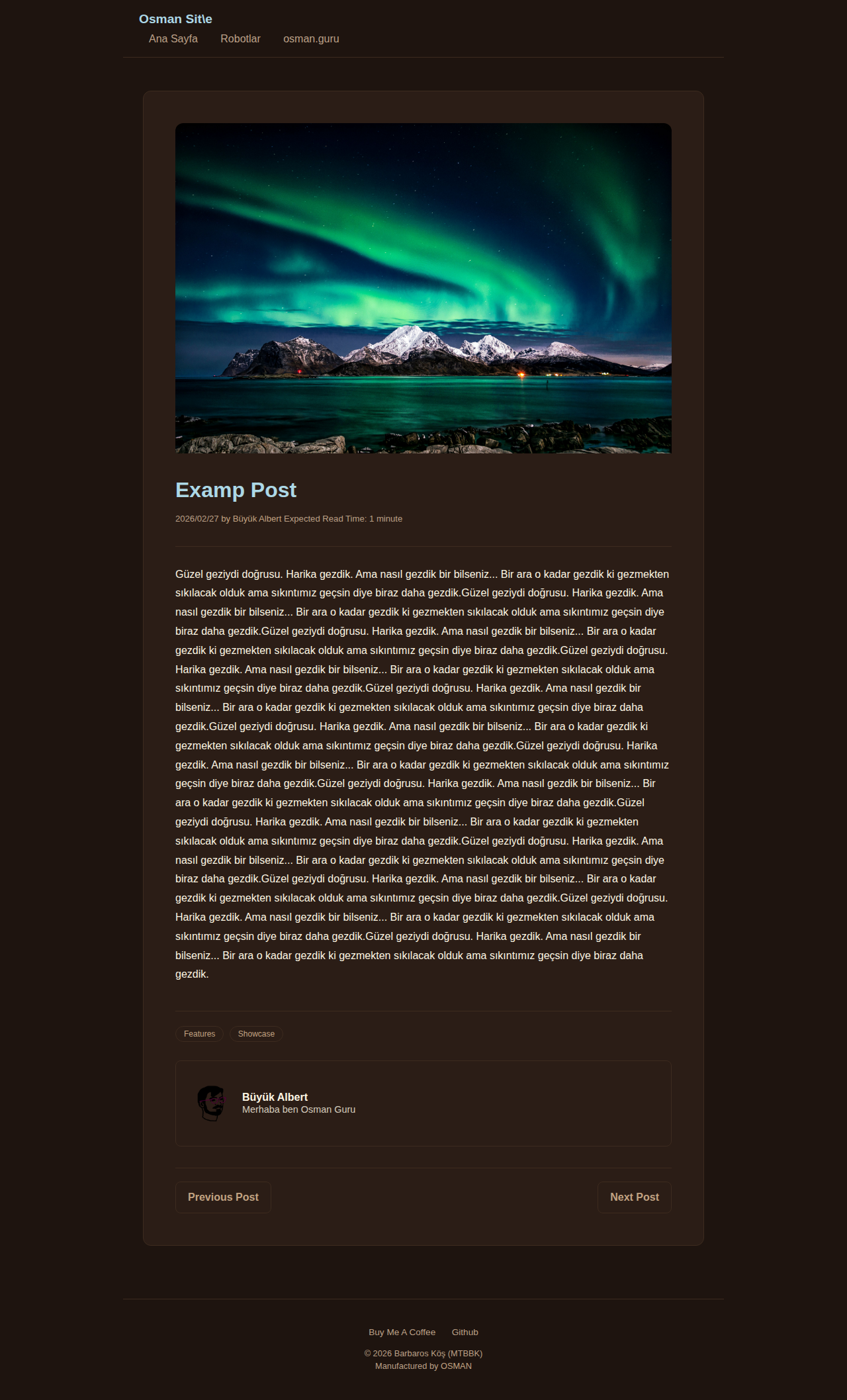 Post Page - blog ChocolateIce