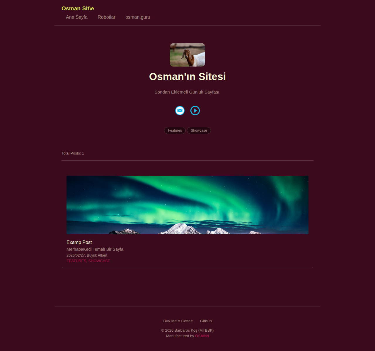 Index Page - blog FreshPistachio
