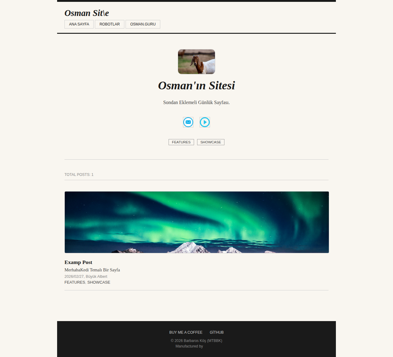 Index Page - blog Newspaper