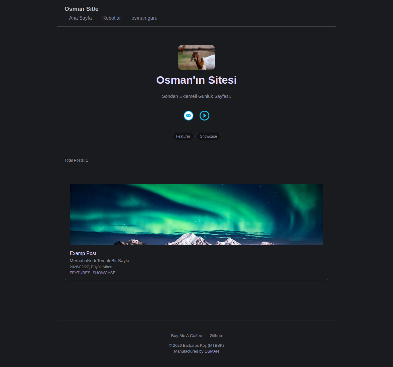 Index Page - blog SilverLilac