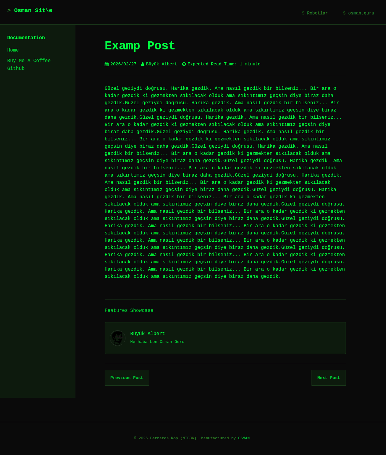 Post Page - docs Hacker