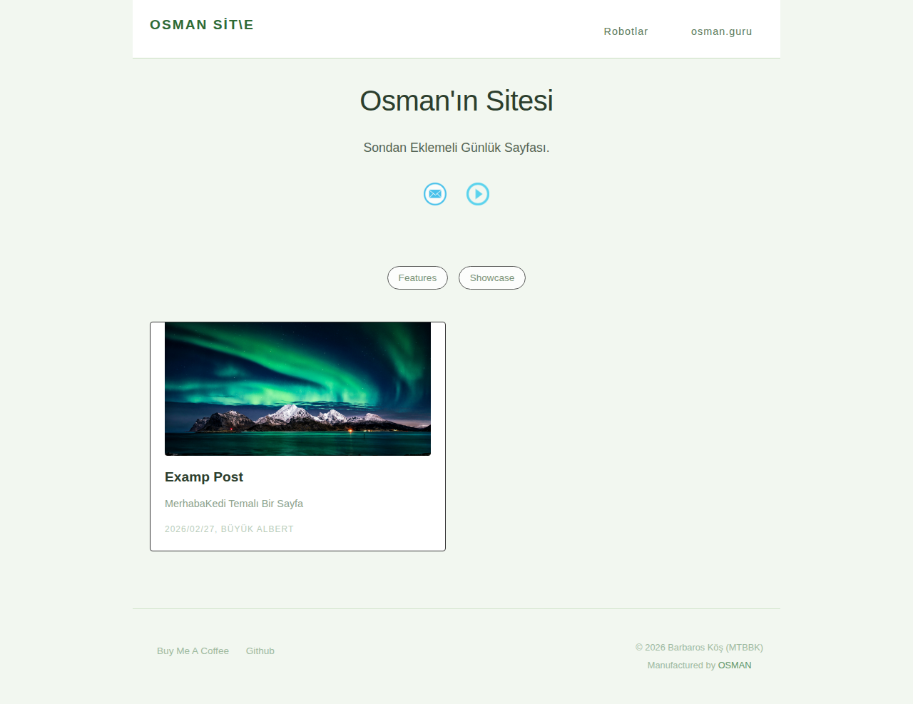 Index Page - gallery Forest