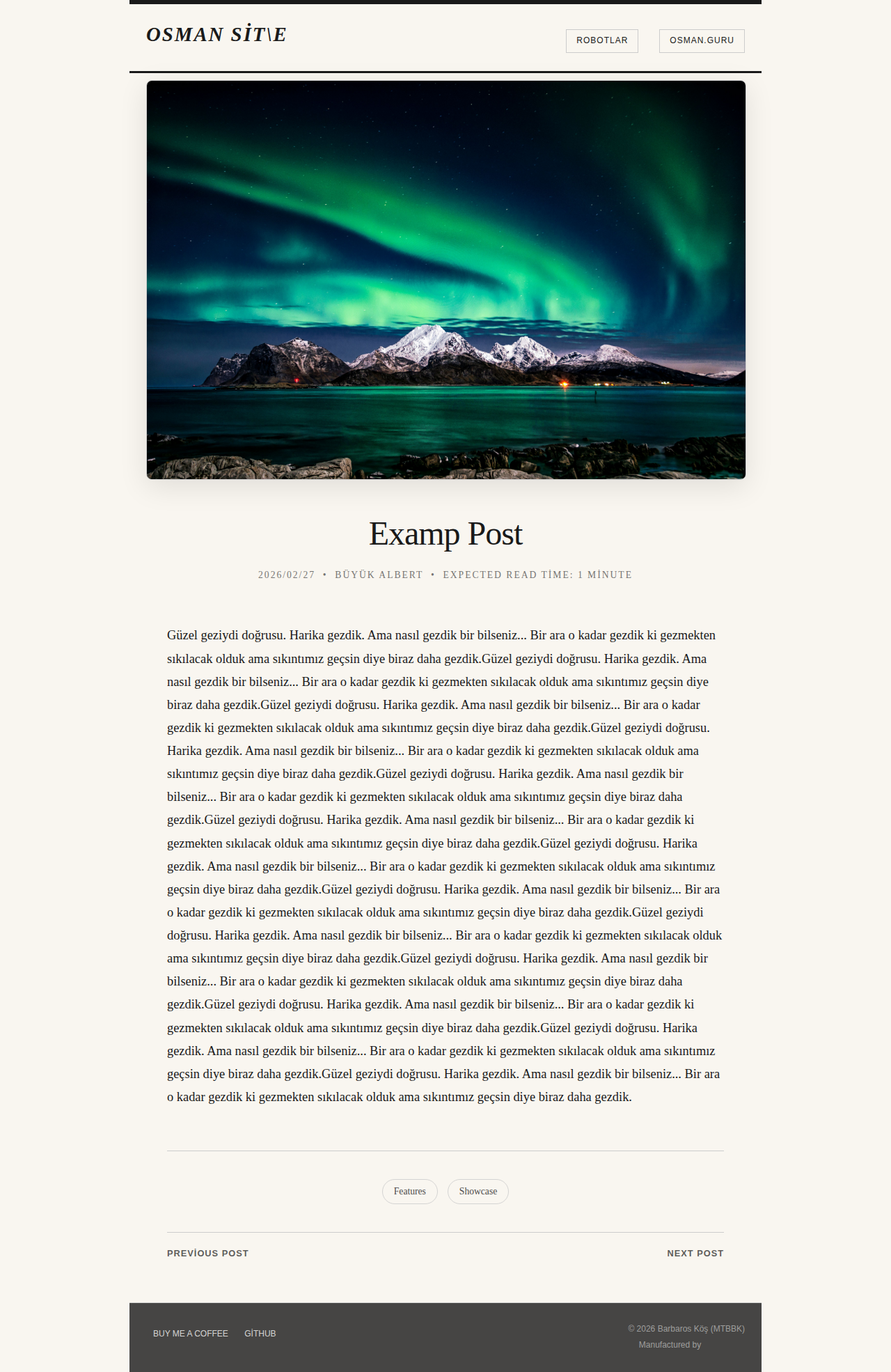 Post Page - gallery Newspaper