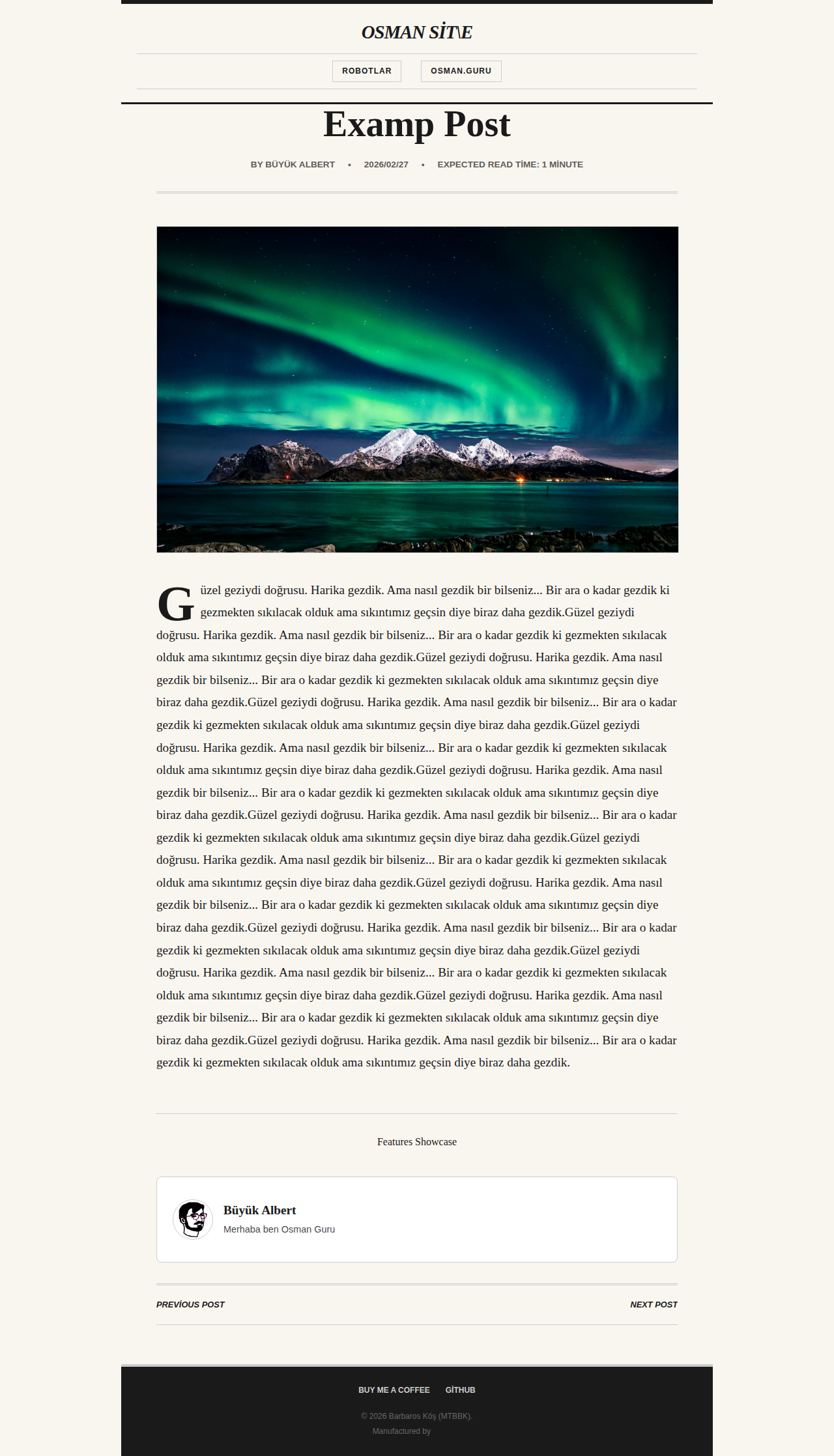 Post Page - magazine Newspaper