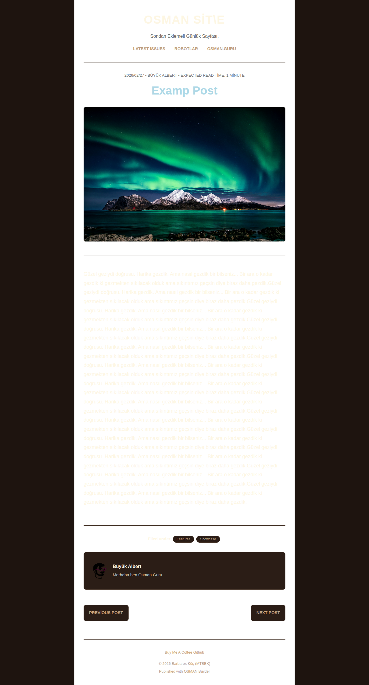 Post Page - newsletter ChocolateIce