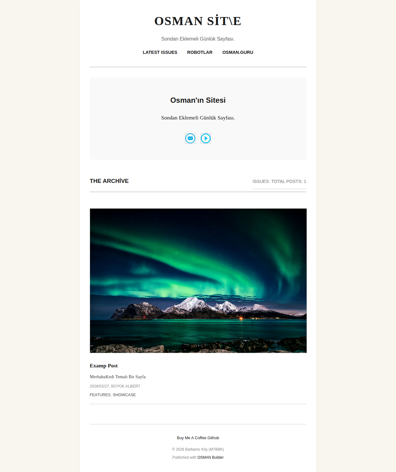 Index Page - newsletter Newspaper