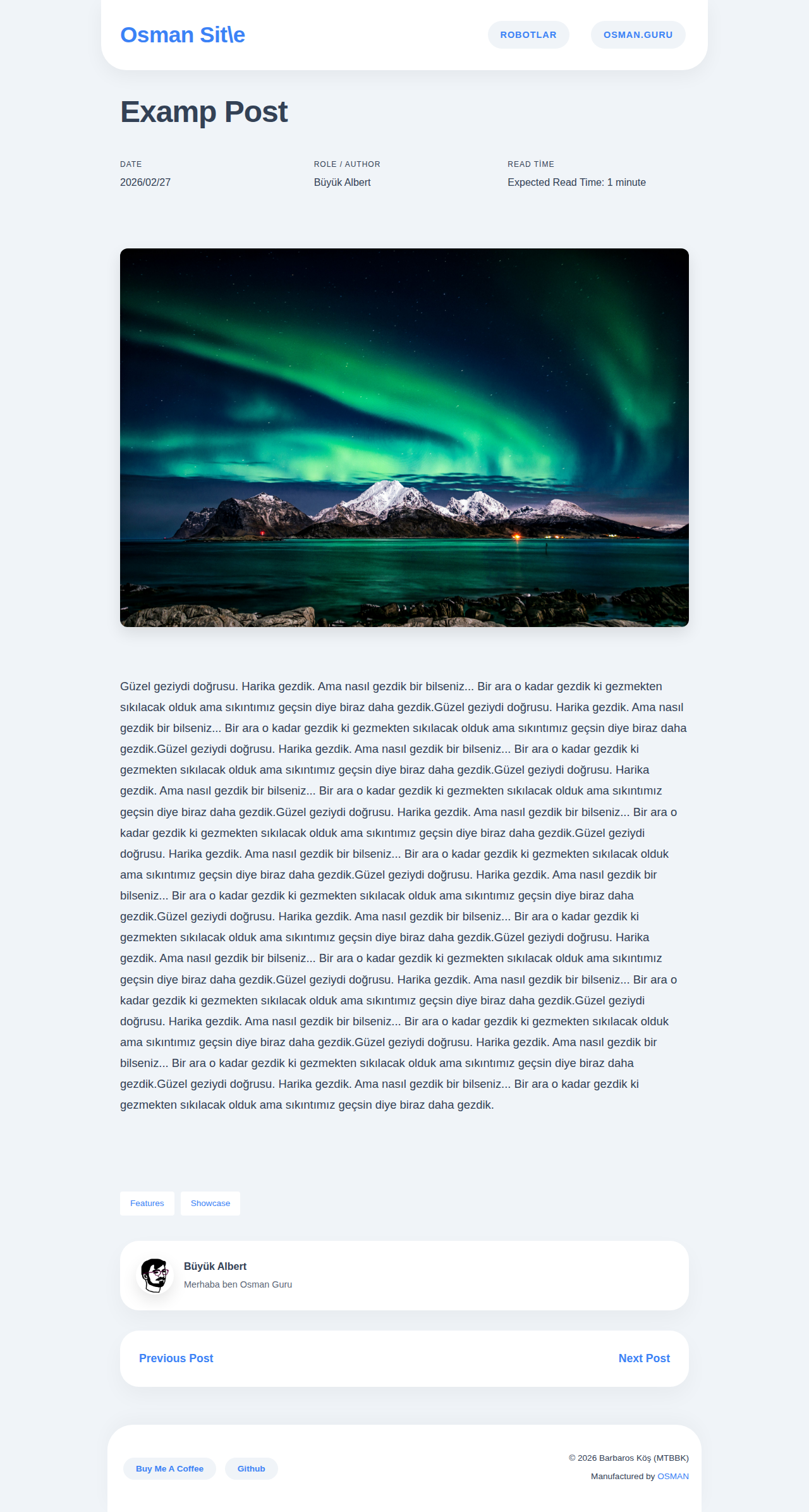Post Page - portfolio Bubble