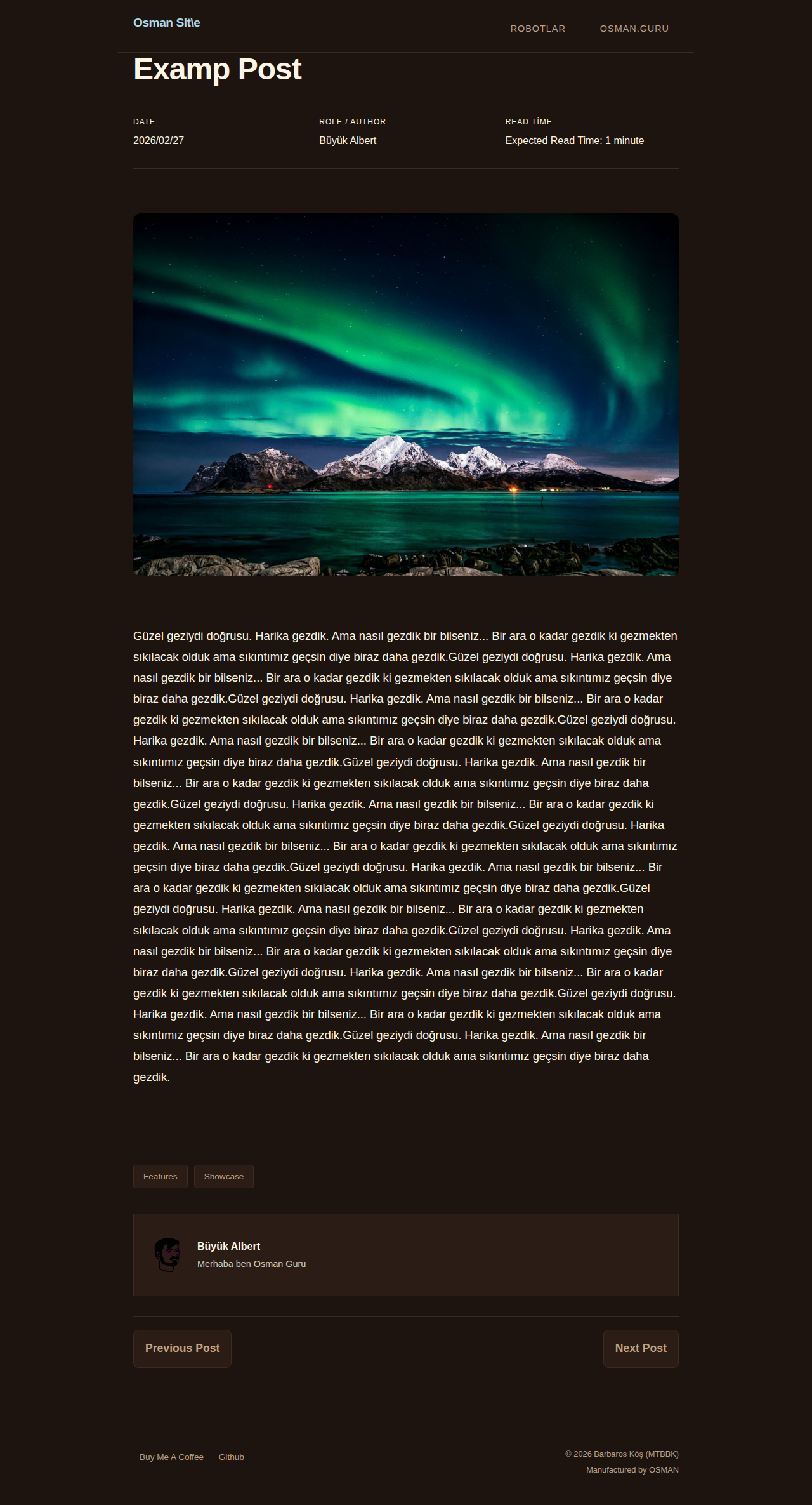 Post Page - portfolio ChocolateIce