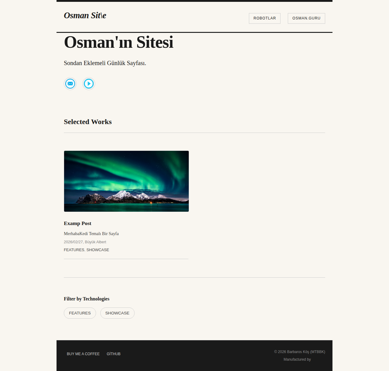 Index Page - portfolio Newspaper