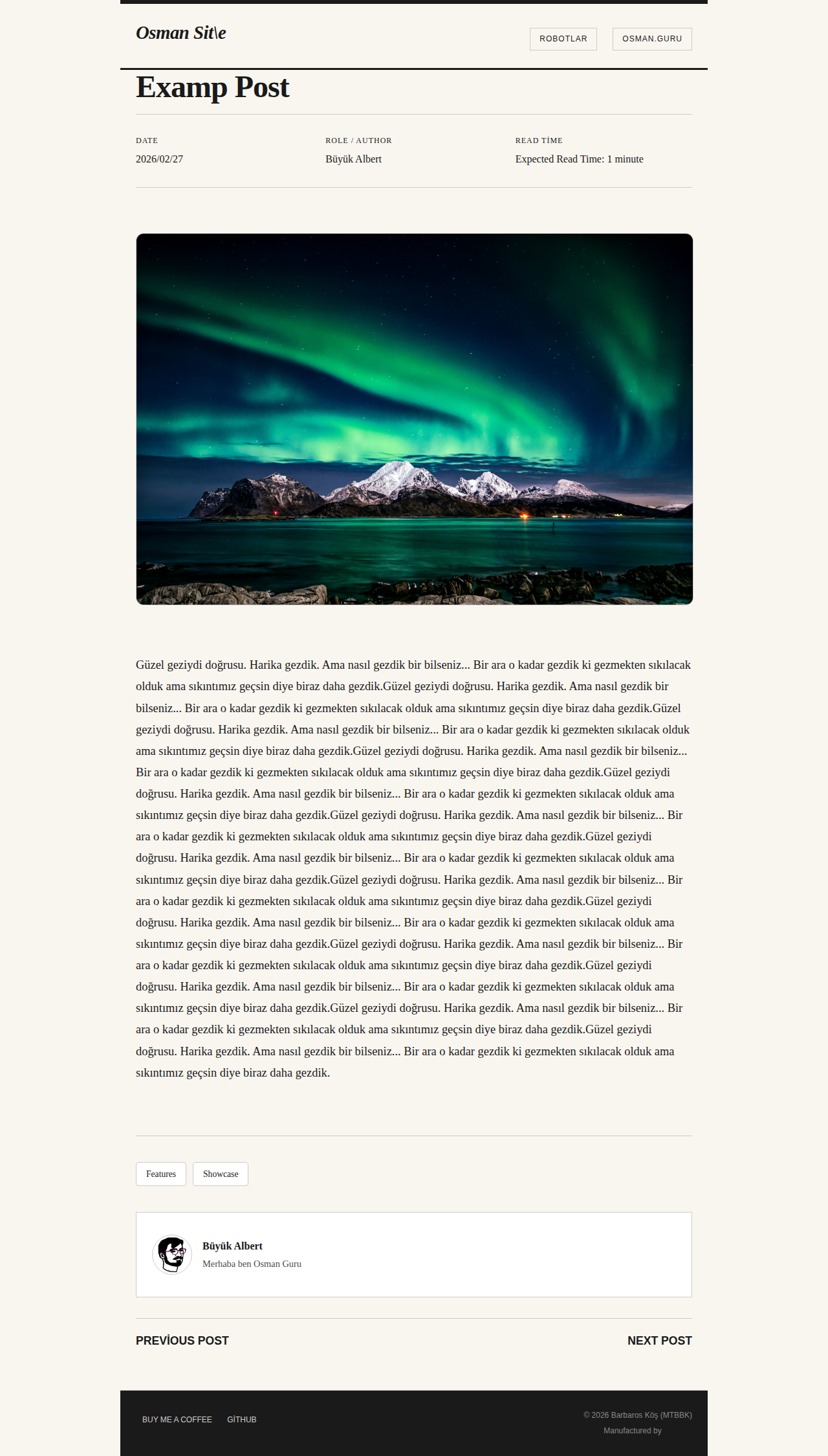 Post Page - portfolio Newspaper