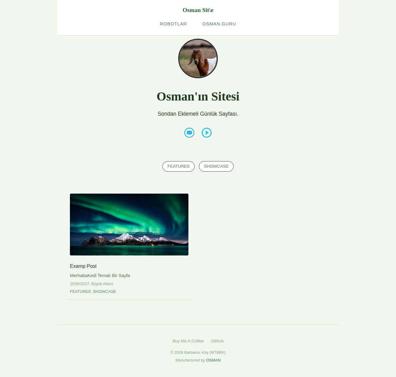 Index Page - recipe Forest