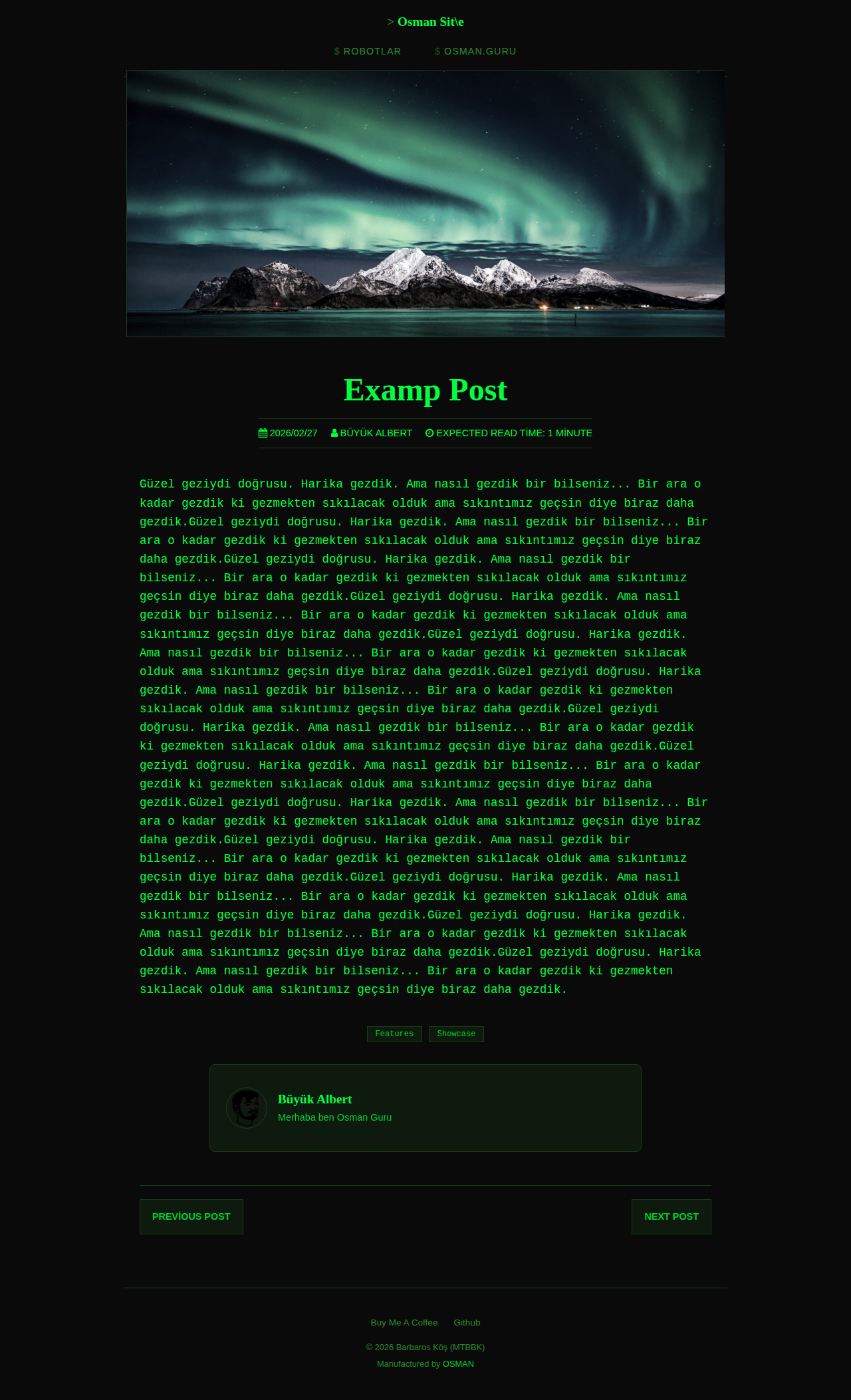 Post Page - recipe Hacker