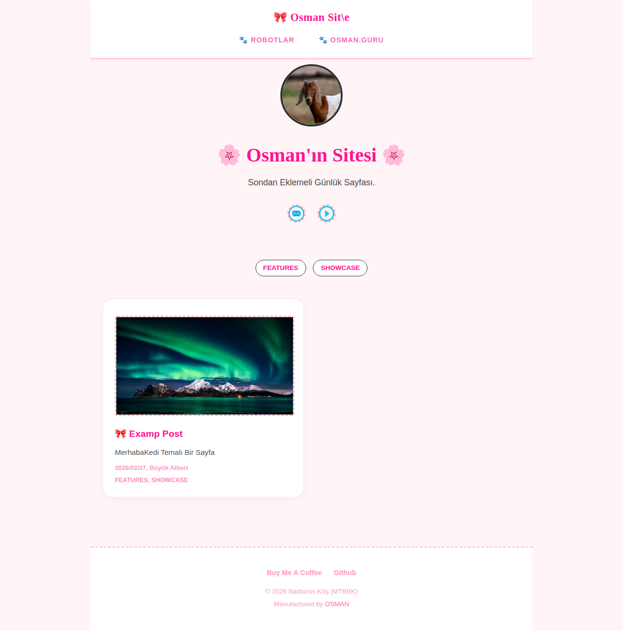 Index Page - recipe MerhabaKedi