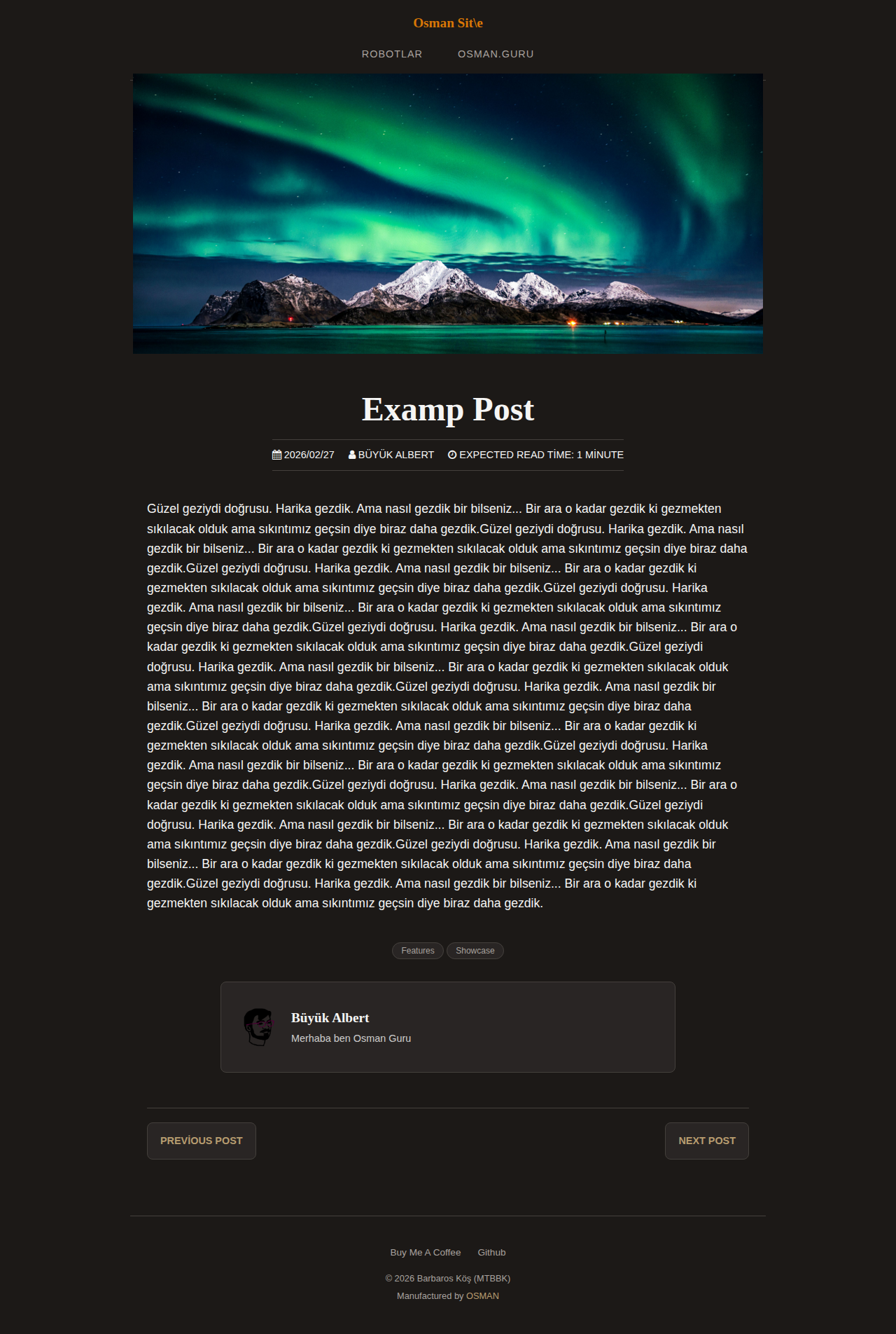Post Page - recipe Savannah