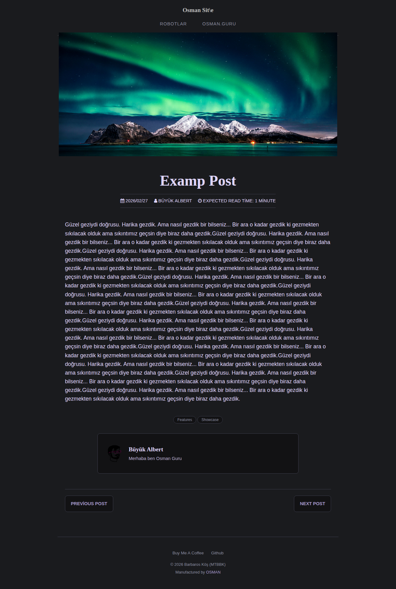Post Page - recipe SilverLilac